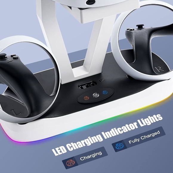 ONLY BASE🚨Charging Station for PS VR2, Kannino PS VR2 Controller Charging Dock - Picture 4 of 8